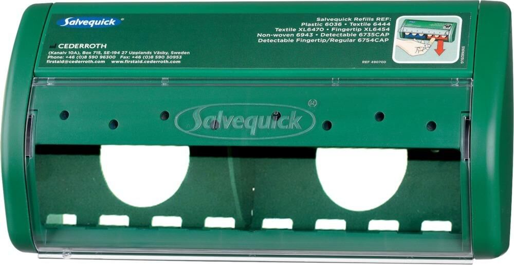 Cederroth  Salvequick Pflasterspender leer Produktbild Cederroth  Salvequick Pflasterspender leer