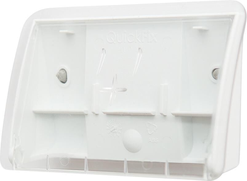 plum Pflasterspender UNO Quickfix transparent ohne Inhalt Produktbild plum Pflasterspender UNO Quickfix transparent ohne Inhalt