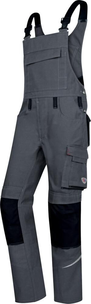 Bierbaum Proenen Latzhose 1804 dunkelgrau schwarz Gr. 52 Produktbild Bierbaum Proenen Latzhose 1804 dunkelgrau schwarz Gr. 52