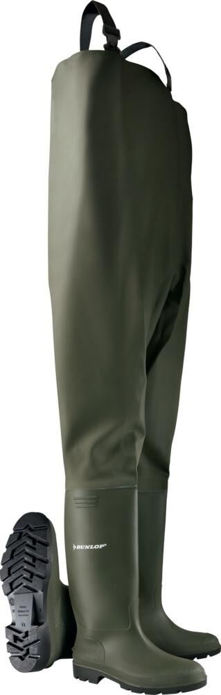 Dunlop Wathose Pricemastor grün Gr.45 Produktbild Dunlop Wathose Pricemastor grün Gr.45