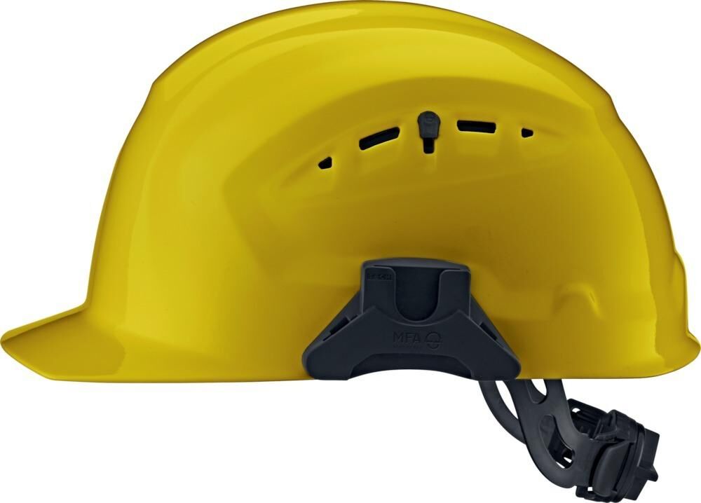 Schuberth Schutzhelm CrossGuard mit Drehverschluss gelb Produktbild Schuberth Schutzhelm CrossGuard mit Drehverschluss gelb