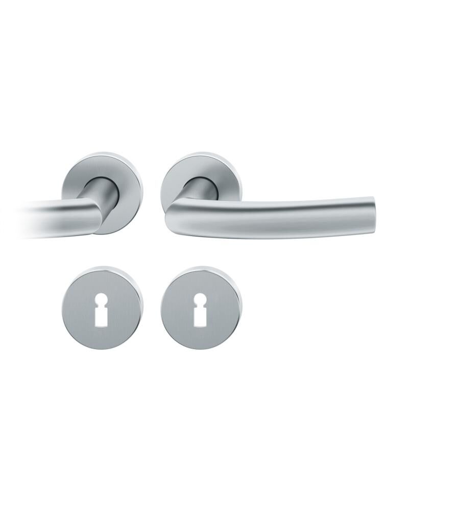 FSB Zimmertür Drückergarnitur BB aus Edelstahl Produktbild FSB Zimmertür Drückergarnitur BB aus Edelstahl