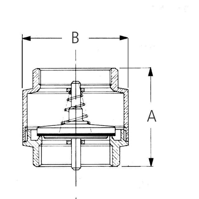 Geka Zwischenventil MS, 2xIG G1",SB Geka Zwischenventil MS, 2xIG G1",SB
