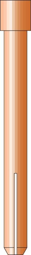 Spannhülse D:3,2, L 50mm 10N25 Produktbild Spannhülse D:3,2, L 50mm 10N25