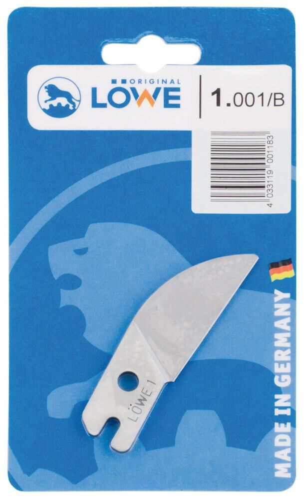 Löwe Ersatzklinge für LÖWE 1, 1 Stk. im Blister Produktbild Löwe Ersatzklinge für LÖWE 1, 1 Stk. im Blister