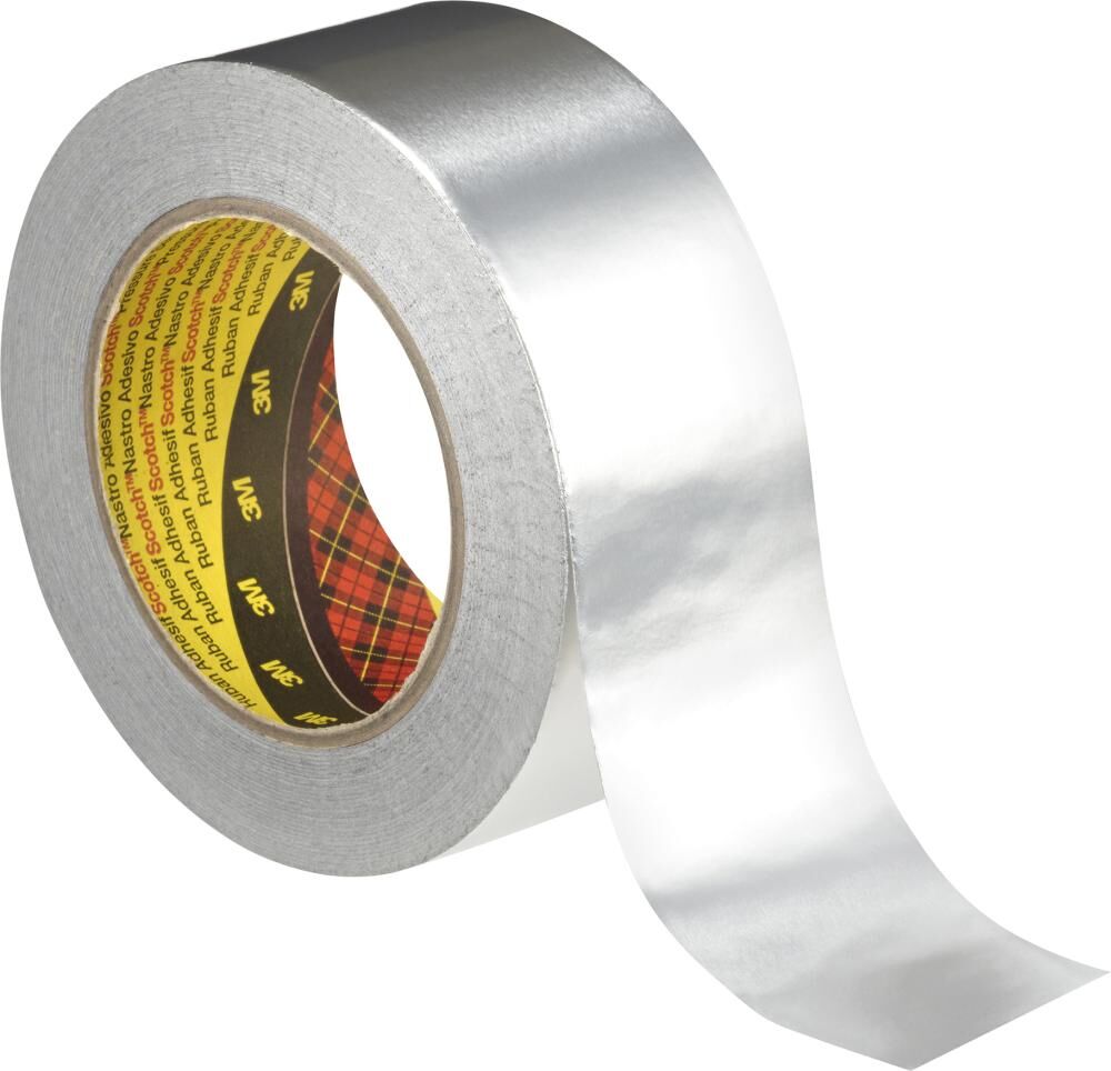 3M Aluminiumklebeband 1436F 100 mm Rolle mit 50 Meter Produktbild 3M Aluminiumklebeband 1436F 100 mm Rolle mit 50 Meter