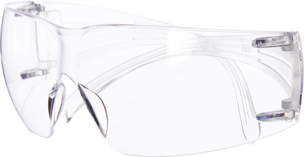 3M Brille Secure Fit 201 klar Rahmen transparent Produktbild 3M Brille Secure Fit 201 klar Rahmen transparent