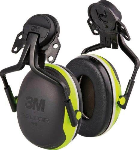 3M Kapselgehörschutz grün schwarz Peltor X4P3E Produktbild 3M Kapselgehörschutz grün schwarz Peltor X4P3E