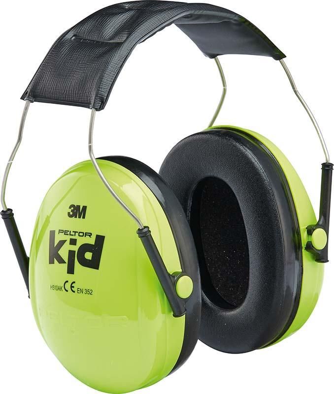 3M Kapselgehörschutz Peltor Kid neongrün Produktbild 3M Kapselgehörschutz Peltor Kid neongrün