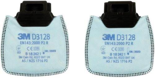 3M Partikelfilter D3128 P2R mit Aktivkohle Produktbild 3M Partikelfilter D3128 P2R mit Aktivkohle