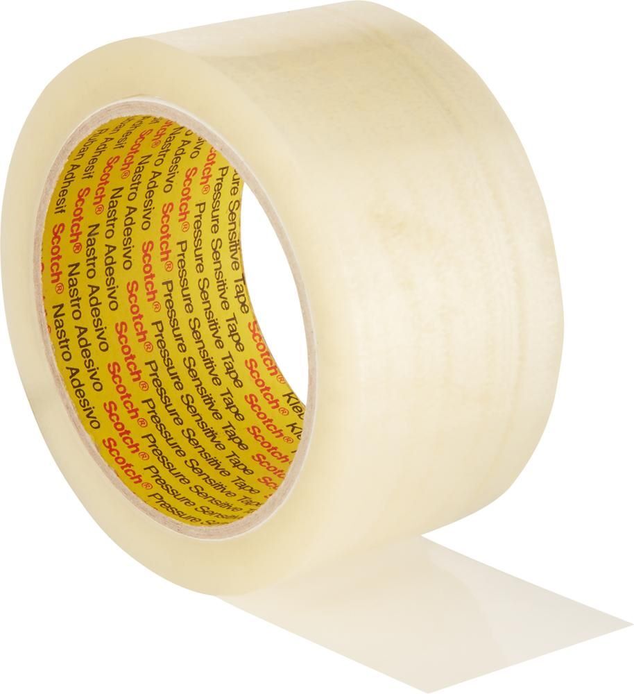 3M Verpackungsklebeband 371 transparent 50 mm Rolle mit 66 Meter Produktbild 3M Verpackungsklebeband 371 transparent 50 mm Rolle mit 66 Meter
