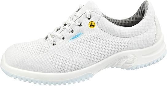 Abeba Berufshalbschuh Uni 6 weiß Gr. 38