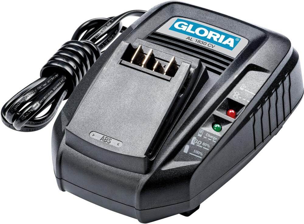 GLORIA Akku Ladegerät Power4all 18 Volt Produktbild GLORIA Akku Ladegerät Power4all 18 Volt