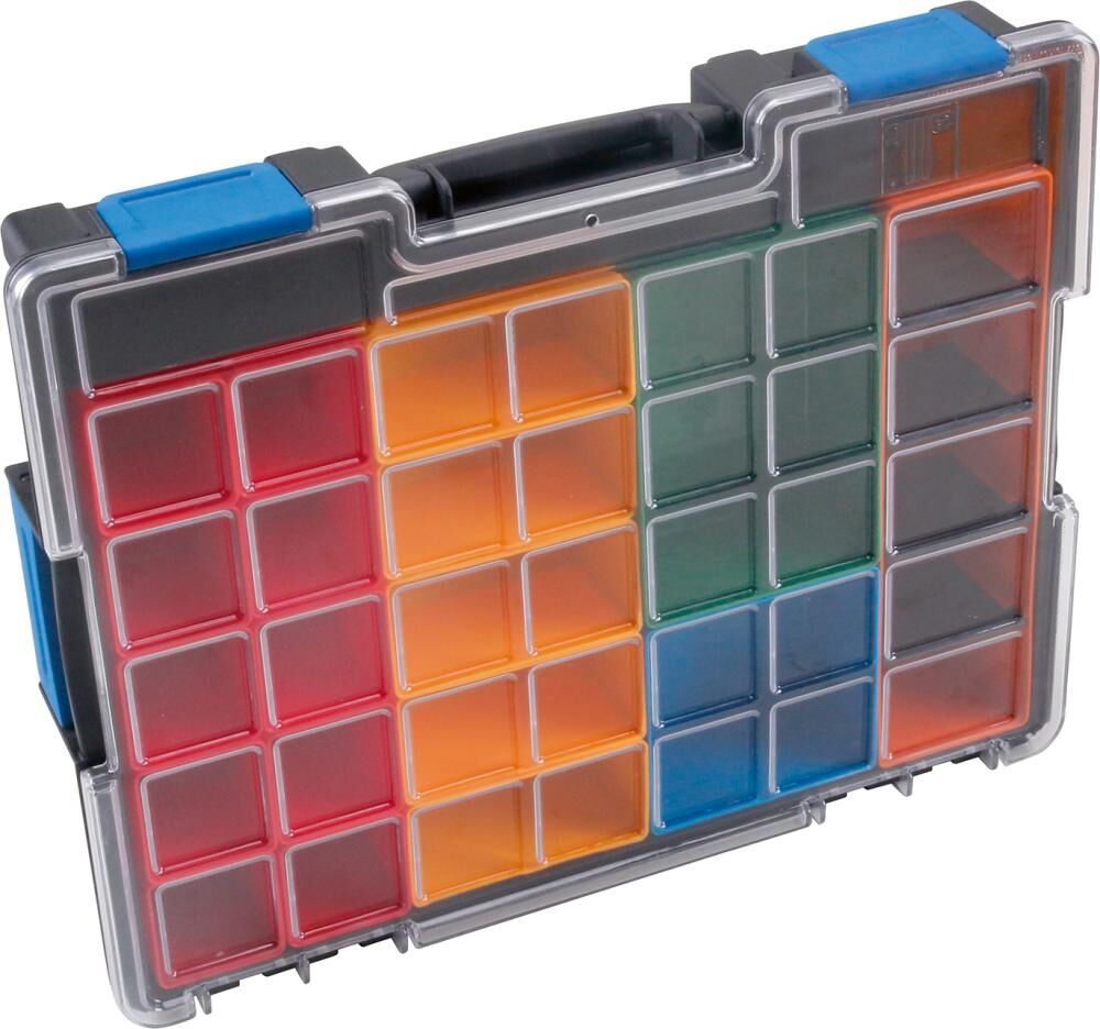 Allit Kleinteilekoffer 440x335x76 mm 23 Fächer Produktbild Allit Kleinteilekoffer 440x335x76 mm 23 Fächer bild 3