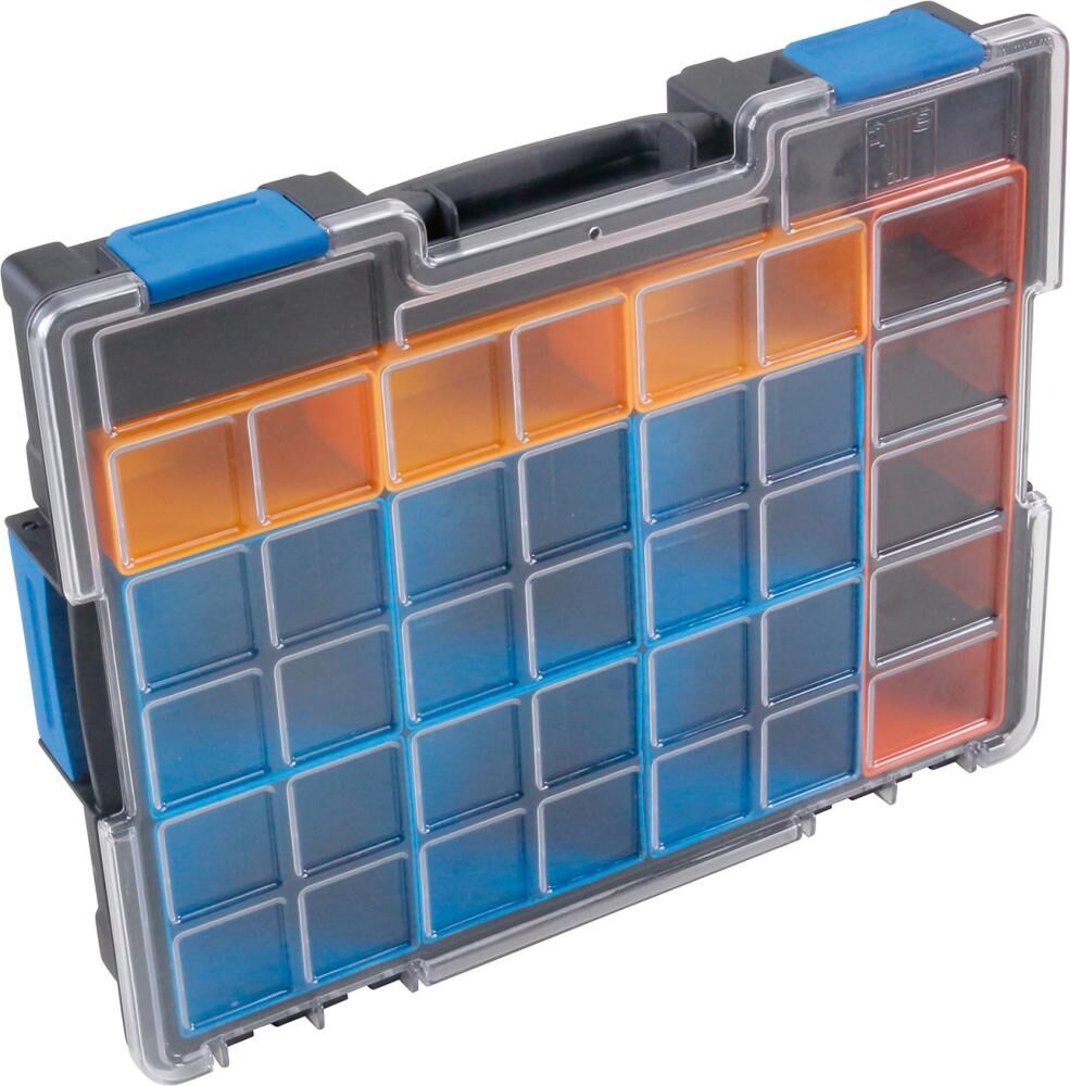 Allit Kleinteilekoffer 440x335x76 mm 15 Fächer Produktbild Allit Kleinteilekoffer 440x335x76 mm 15 Fächer bild 3