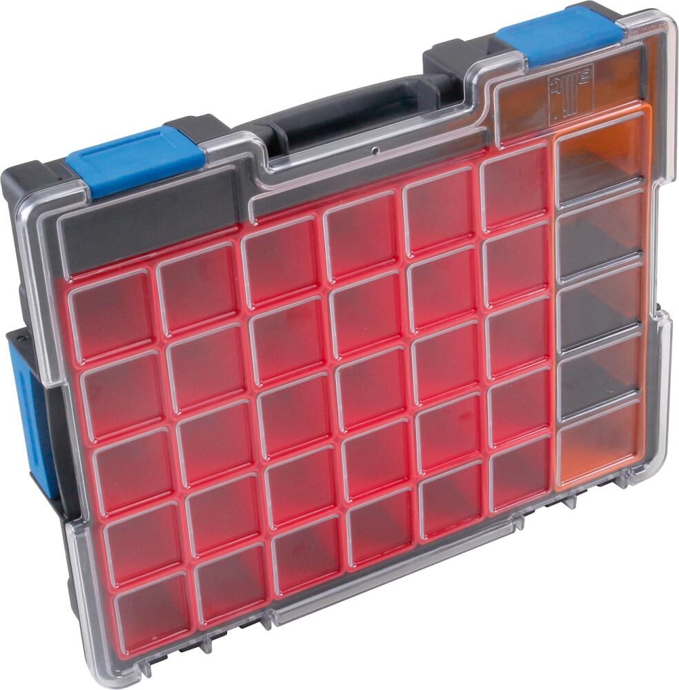 Allit Kleinteilekoffer 440x335x76 mm 36 Fächer Produktbild Allit Kleinteilekoffer 440x335x76 mm 36 Fächer bild 3
