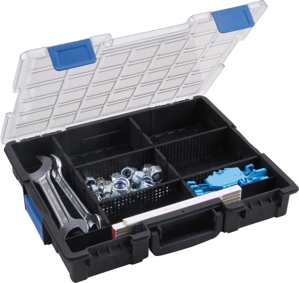 Allit Kleinteilekoffer 440x335x76 mm 8 Fächer Produktbild Allit Kleinteilekoffer 440x335x76 mm 8 Fächer bild 4