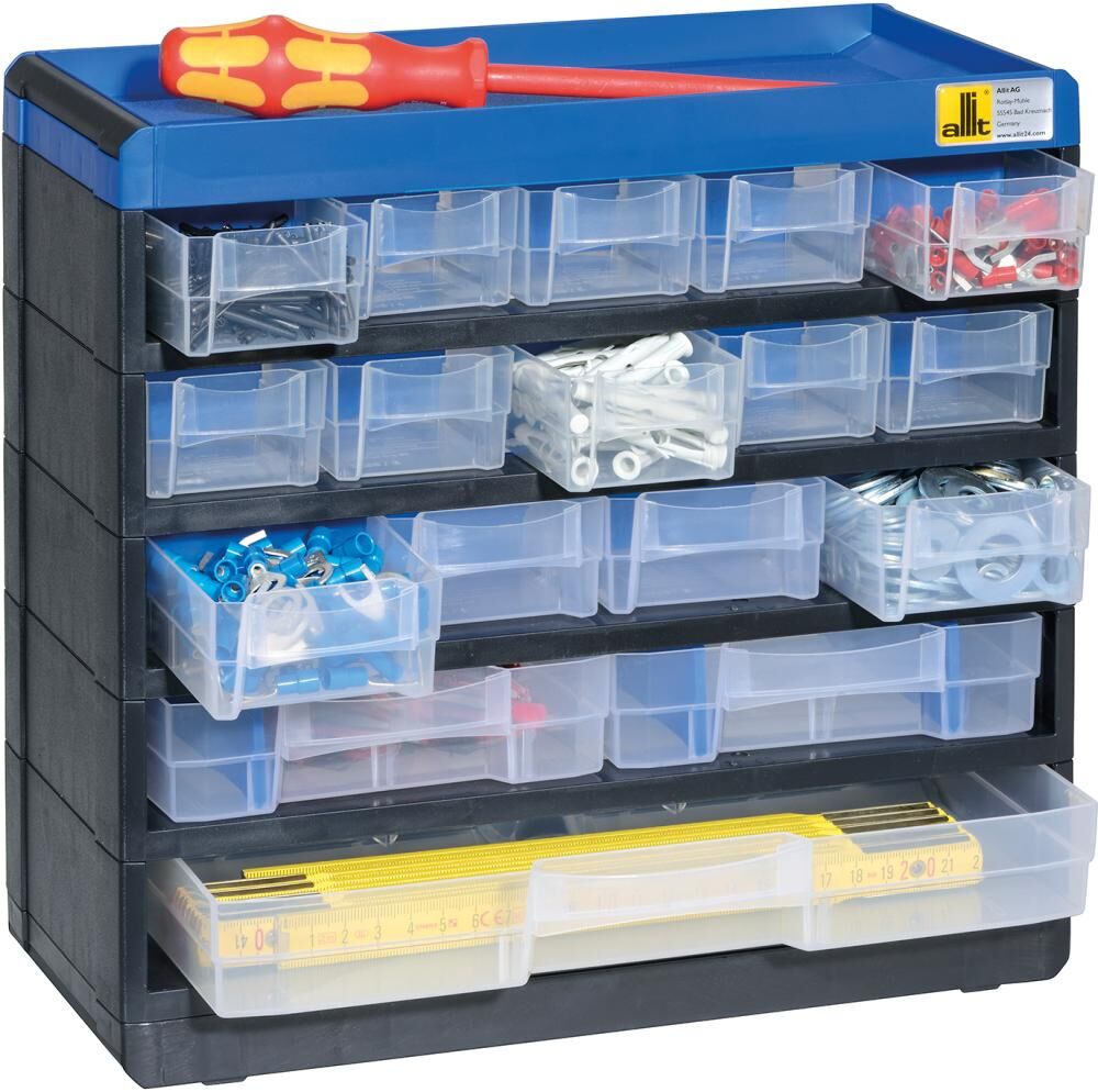 Allit Schubladenmagazin VarioPlus Pro 29/35 17 Schubladen 18 Trenner Produktbild Allit Schubladenmagazin VarioPlus Pro 29/35 17 Schubladen 18 Trenner bild 2