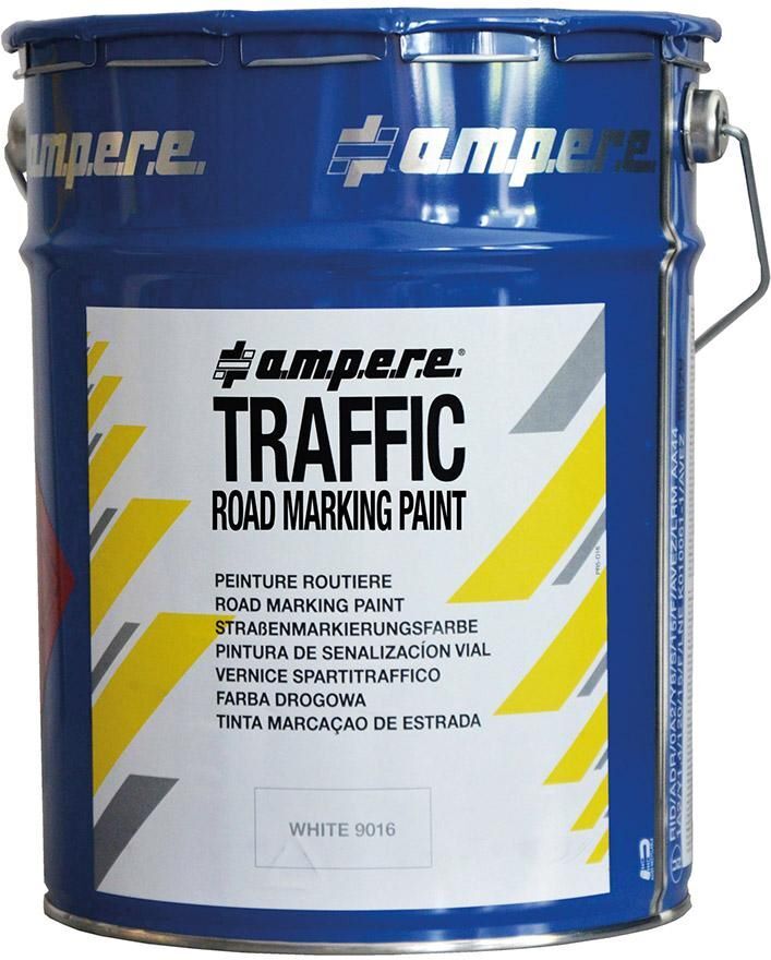 Straßenmarkierungsfarbe Traffic Road Marking Paint weiß Eimer mit 5 Kg