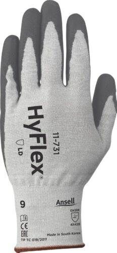 Ansell Schnittschutzhandschuh HyFlex 11 731 Größe 11 grau Produktbild Ansell Schnittschutzhandschuh HyFlex 11 731 Größe 11 grau