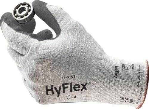 Ansell Schnittschutzhandschuh HyFlex 11 731 Größe 11 grau Produktbild Ansell Schnittschutzhandschuh HyFlex 11 731 Größe 11 grau bild 8