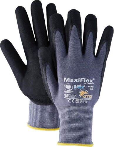 ATG Montagehandschuh Maxi Flex Ultimate AD APT Größe 12 grau schwarz Produktbild ATG Montagehandschuh Maxi Flex Ultimate AD APT Größe 12 grau schwarz