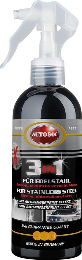 Autosol Edelstahl 3 in 1 Flasche mit 250 ml
