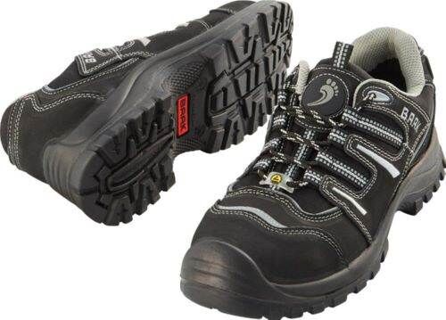 Baak Halbschuh Peter schwarz grau 7204 S3 Größe 49 Produktbild Baak Halbschuh Peter schwarz grau 7204 S3 Größe 49