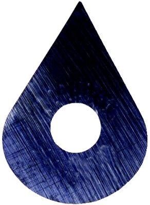 BAHCO Farbschaberklinge 625 Tropfenform Produktbild BAHCO Farbschaberklinge 625 Tropfenform