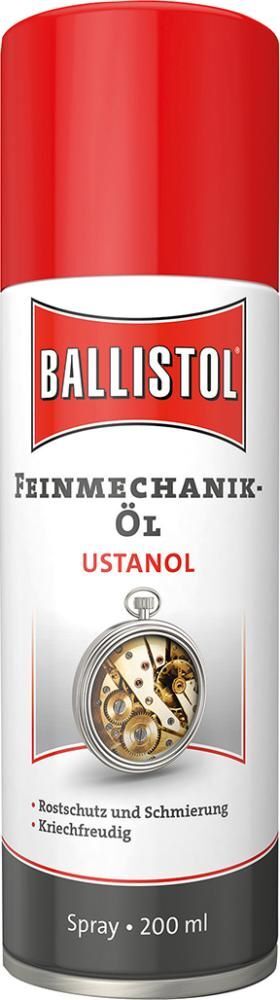 Ballistol Feinmechaniköl Ustanol Sprühdose mit 200 ml Produktbild Ballistol Feinmechaniköl Ustanol Sprühdose mit 200 ml
