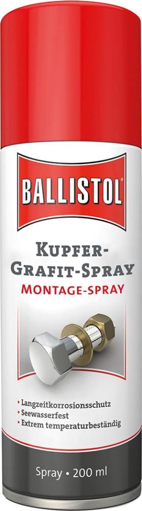 Produktbild Ballistol Kupfer Grafitspray Sprühdose mit 200 ml