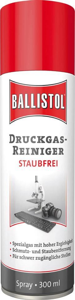 Ballistol Staubfrei Reinungsspray Sprühdose mit 300 ml Produktbild Ballistol Staubfrei Reinungsspray Sprühdose mit 300 ml