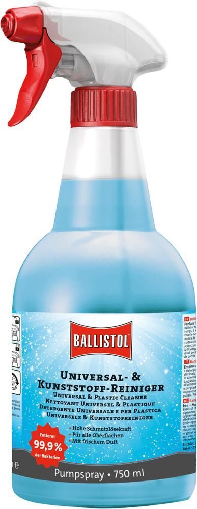 Ballistol Universalreiniger Kunststoffreiniger Sprühflasche mit 750 ml Produktbild Ballistol Universalreiniger Kunststoffreiniger Sprühflasche mit 750 ml