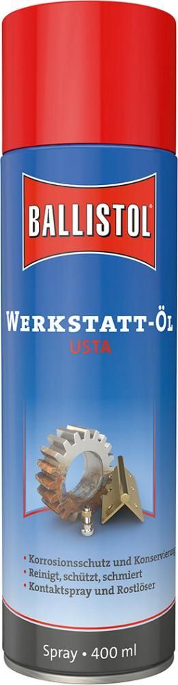 Ballistol Werkstattöl USTA Sprühdose mit 400 ml Produktbild Ballistol Werkstattöl USTA Sprühdose mit 400 ml