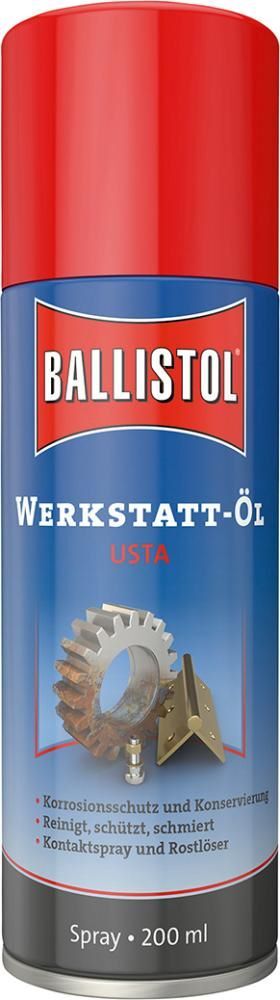 Ballistol Werkstattöl USTA Sprühdose mit 200 ml Produktbild Ballistol Werkstattöl USTA Sprühdose mit 200 ml