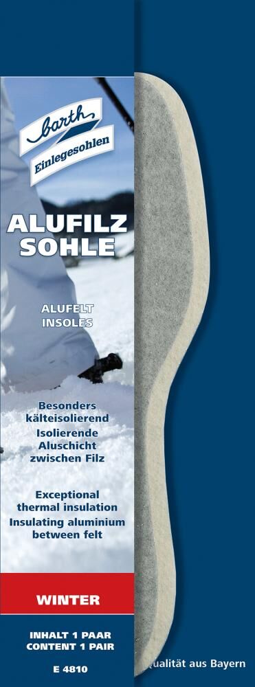 Barth Alu Filz Sohle Gr. 44 Produktbild Barth Alu Filz Sohle Gr. 44