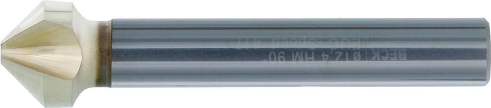 Beck Kegelsenker VHM TiZrN 90 Grad ungleiche Teilung 6,3 mm