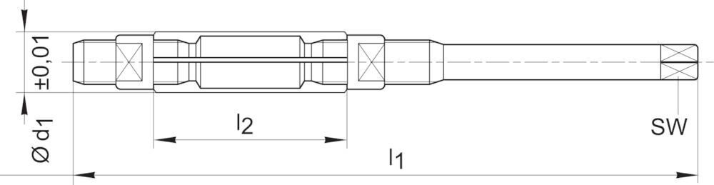 Beck Reibahle schnellverstellbar HSS 45-55mm Produktbild Beck Reibahle schnellverstellbar HSS 45-55mm bild 4