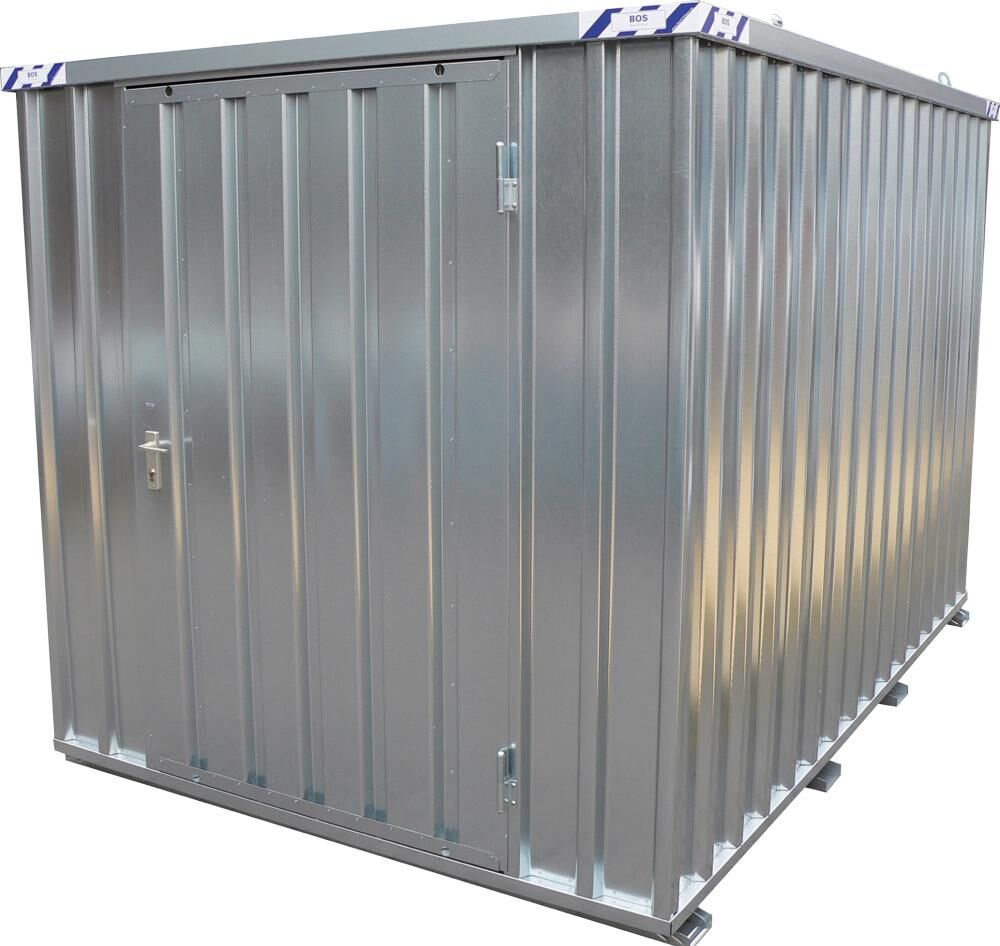BOS Materialcontainer SC 3000 3x2m 1-flügelige Tür 3m Seite Produktbild BOS Materialcontainer SC 3000 3x2m 1-flügelige Tür 3m Seite