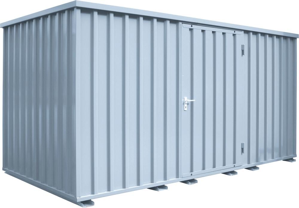BOS Materialcontainer SC 3000 4x2m 1-flügelige Tür 4m Seite Produktbild BOS Materialcontainer SC 3000 4x2m 1-flügelige Tür 4m Seite