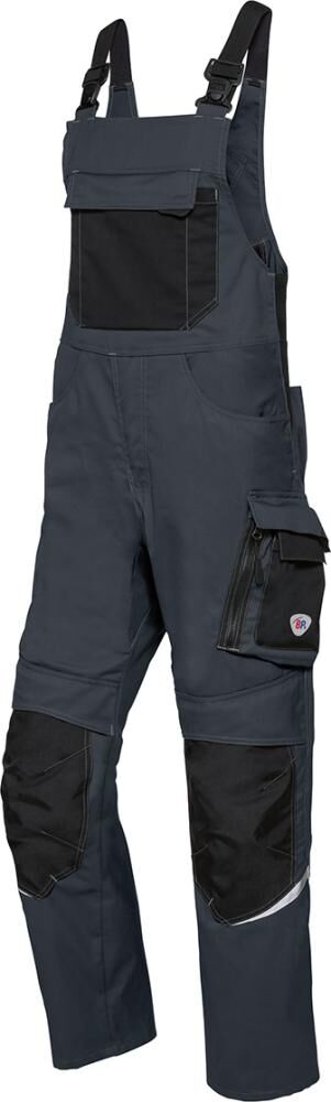 Bierbaum Proenen Arbeitslatzhose 1979 570 anthrazit schwarz Gr. 58
