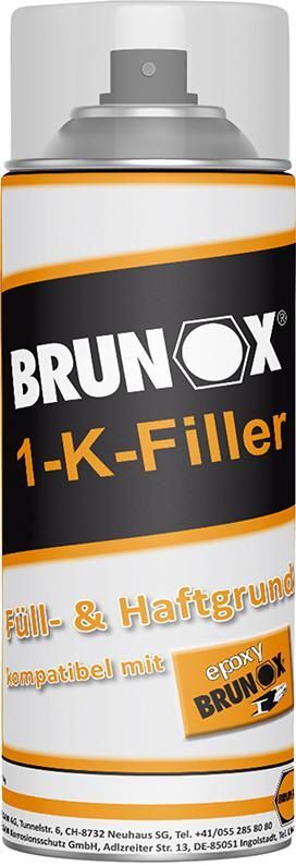 Brunox Haftgrund und Auffüller 1-K Filler Sprühdose mit 400 ml Produktbild Brunox Haftgrund und Auffüller 1-K Filler Sprühdose mit 400 ml