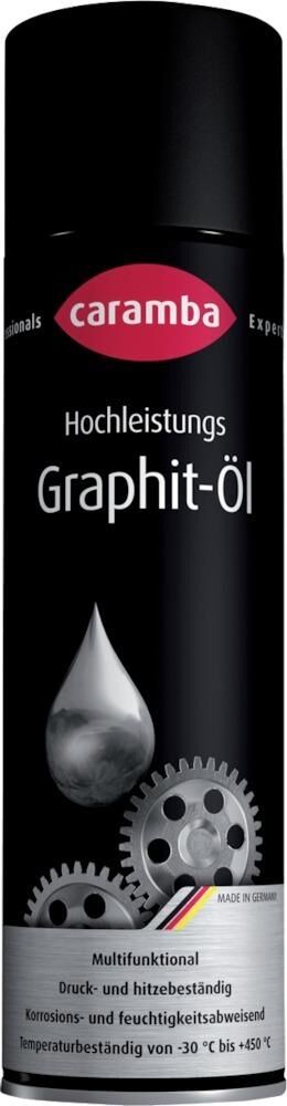 CARAMBA Graphitöl Universal Sprühdose mit 500 ml Produktbild CARAMBA Graphitöl Universal Sprühdose mit 500 ml