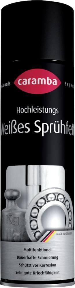CARAMBA Sprühfett weiß Hochleistungsfett Sprühdose mit 500 ml Produktbild CARAMBA Sprühfett weiß Hochleistungsfett Sprühdose mit 500 ml