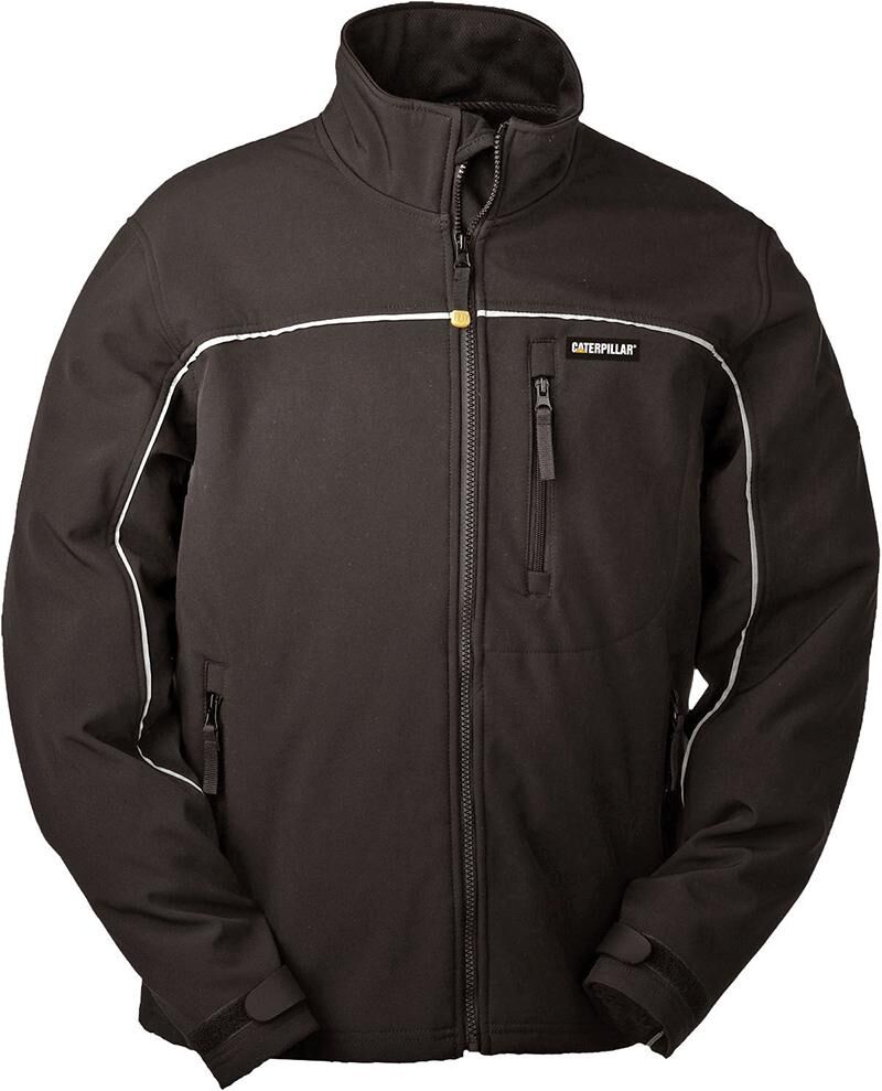 CAT Softshelljacke warm in schwarz Gr. XL Produktbild CAT Softshelljacke warm in schwarz Gr. XL