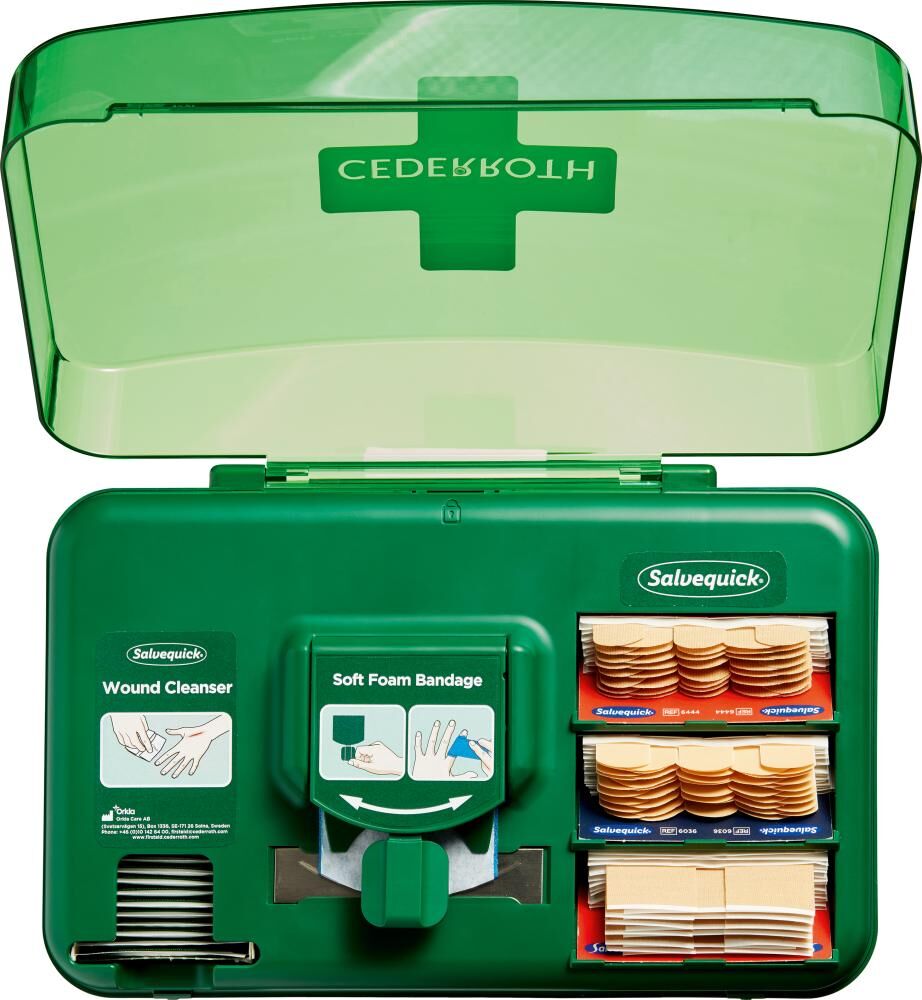 Cederroth Erste Hilfe Spender Wound Care Dispenser Produktbild Cederroth Erste Hilfe Spender Wound Care Dispenser