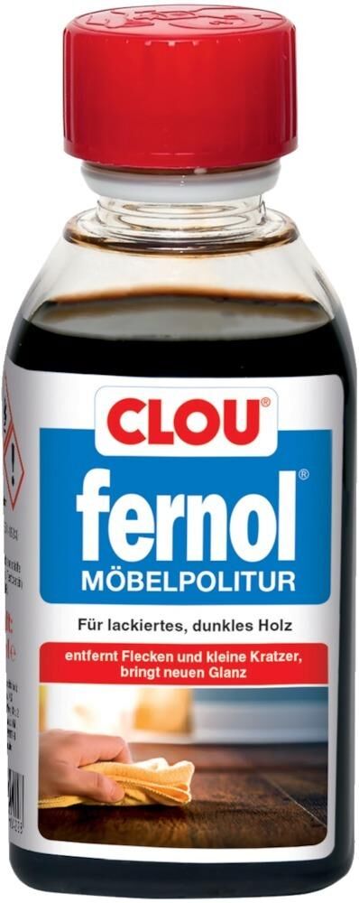 Clou Möbelpflegemittel Fernol Dunkel Flasche mit 150 ml Produktbild Clou Möbelpflegemittel Fernol Dunkel Flasche mit 150 ml