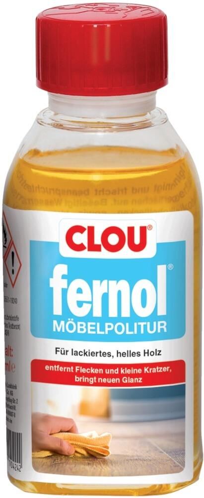 Clou Möbelpflegemittel Fernol Hell Flasche mit 150 ml Produktbild Clou Möbelpflegemittel Fernol Hell Flasche mit 150 ml