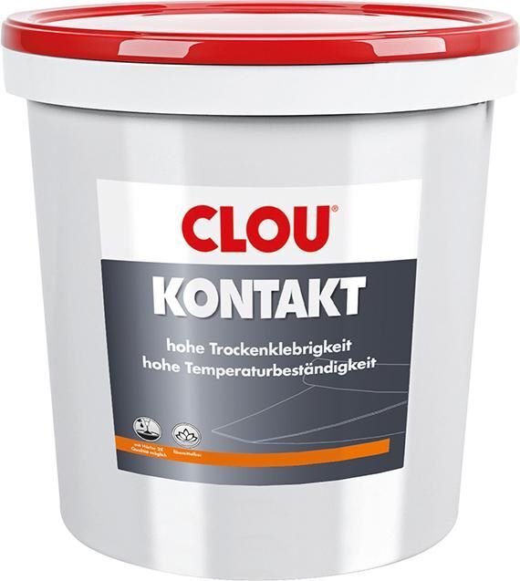 Clou Qualitätsdispersionskleber Kontakt Eimer mit 10 Kilogramm Produktbild Clou Qualitätsdispersionskleber Kontakt Eimer mit 10 Kilogramm