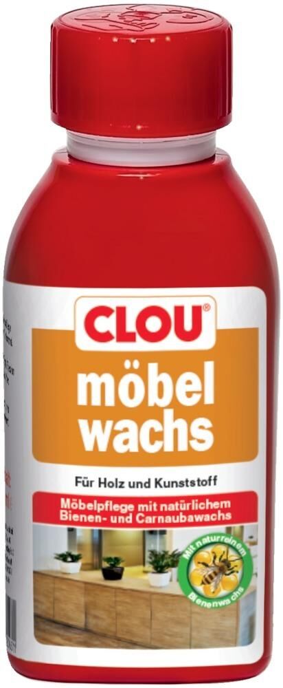 Clou Möbelwachs Flasche mit 150 ml Produktbild Clou Möbelwachs Flasche mit 150 ml